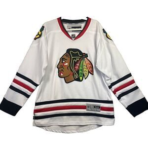 Chicago Blackhawks‎ Vintage Starter NHL Hockey Jersey Youth Childs Size Large